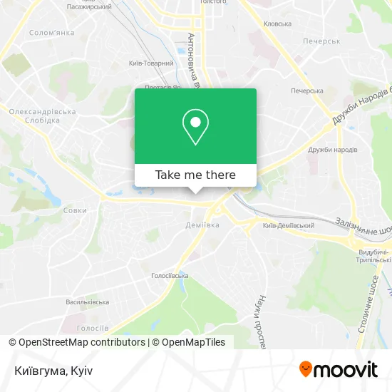 Київгума map