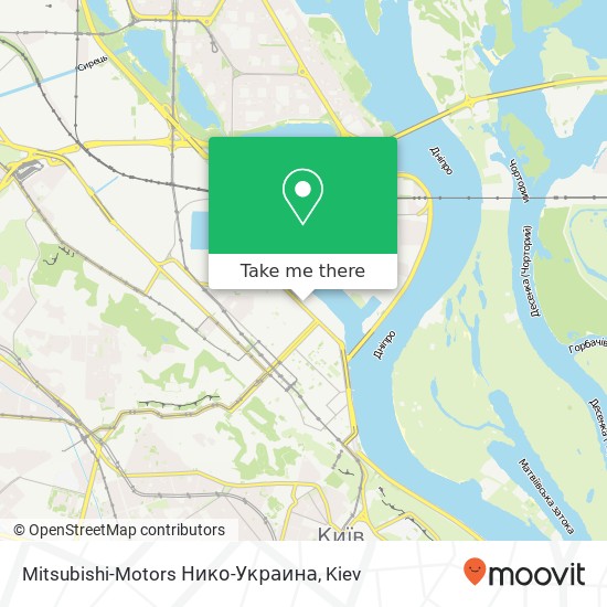 Mitsubishi-Motors Нико-Украина map