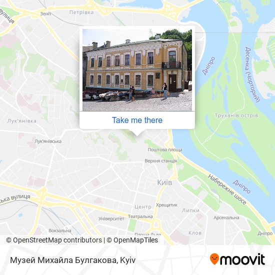 Карта Музей Михайла Булгакова