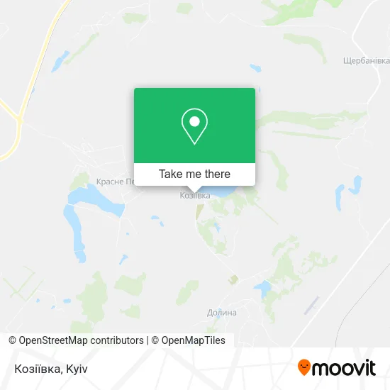 Карта Козіївка