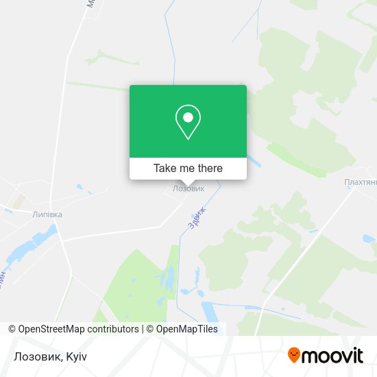 Карта Лозовик