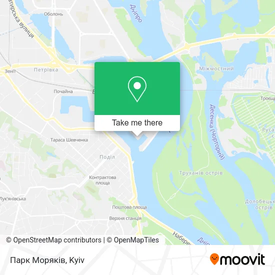 Карта Парк Моряків