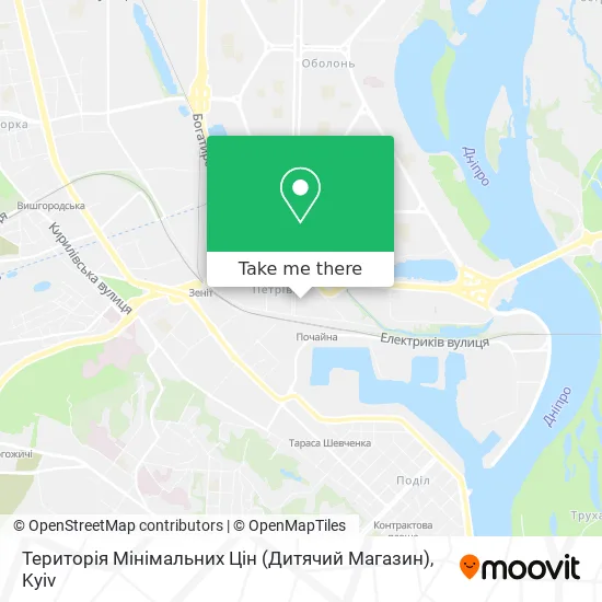 Територія Мінімальних Цін (Дитячий Магазин) map