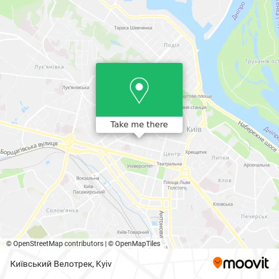 Київський Велотрек map
