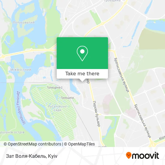 Зат Воля-Кабель map
