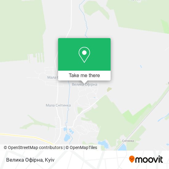 Велика Офірна map
