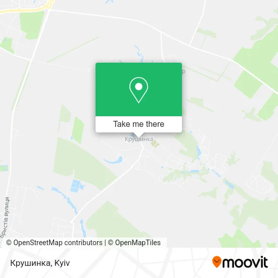 Карта Крушинка
