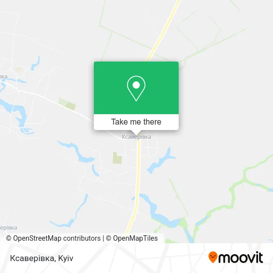 Карта Ксаверівка