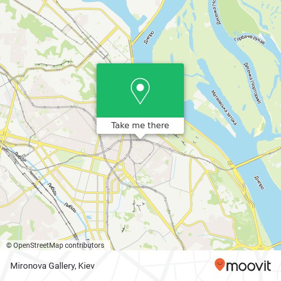 Mironova Gallery map