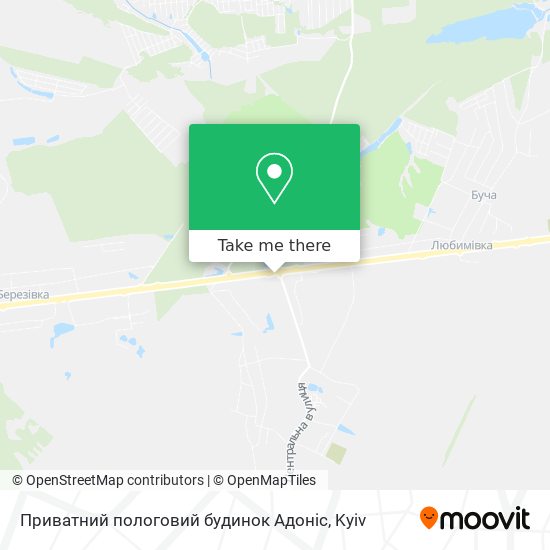 Карта Приватний пологовий будинок Адоніс