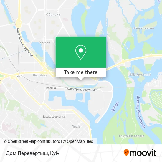 Карта Дом Перевертыш