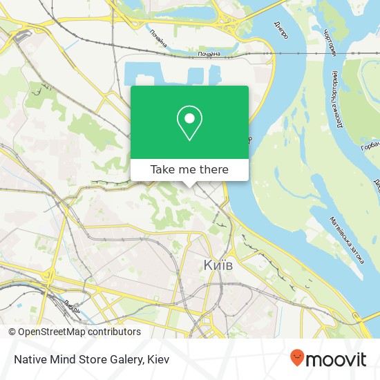 Native Mind Store Galery map
