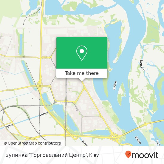 зупинка "Торговельний Центр" map