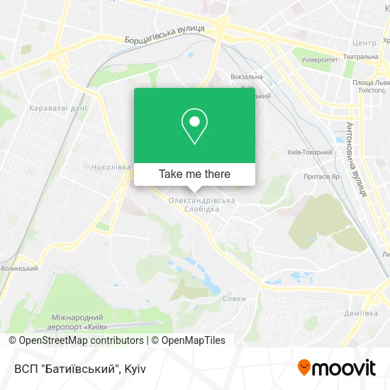 Карта ВСП "Батиївський"