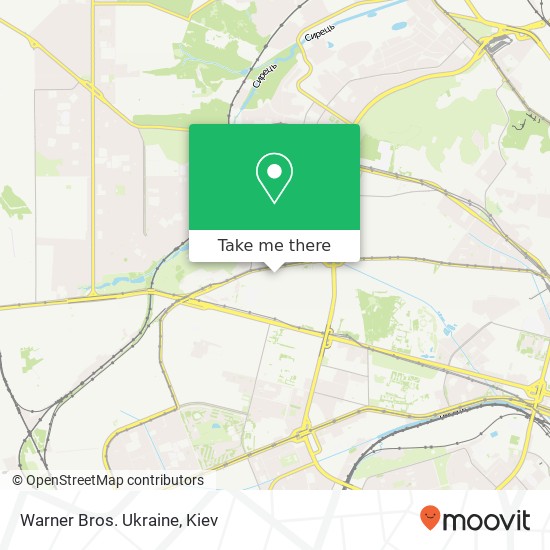 Warner Bros. Ukraine map