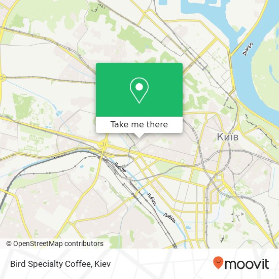 Bird Specialty Coffee map