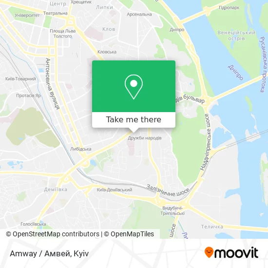 Карта Amway / Амвей
