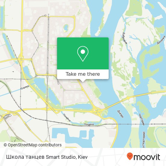 Школа танцев Smart Studio map