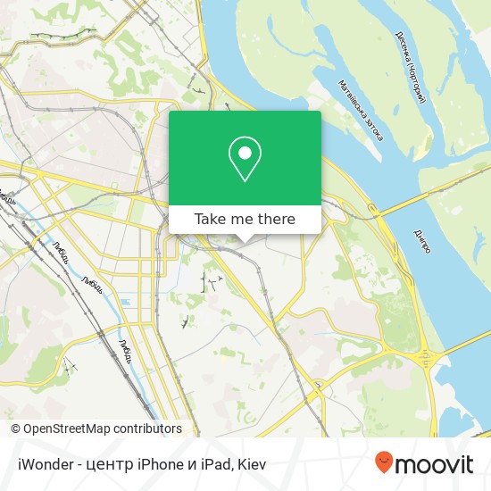 iWonder - центр iPhone и iPad map