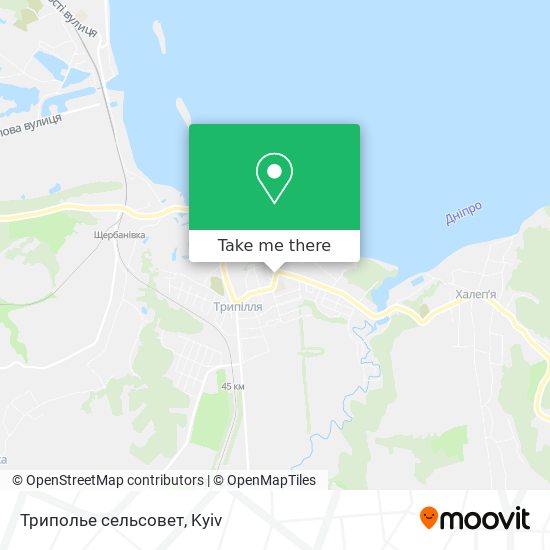 Триполье сельсовет map
