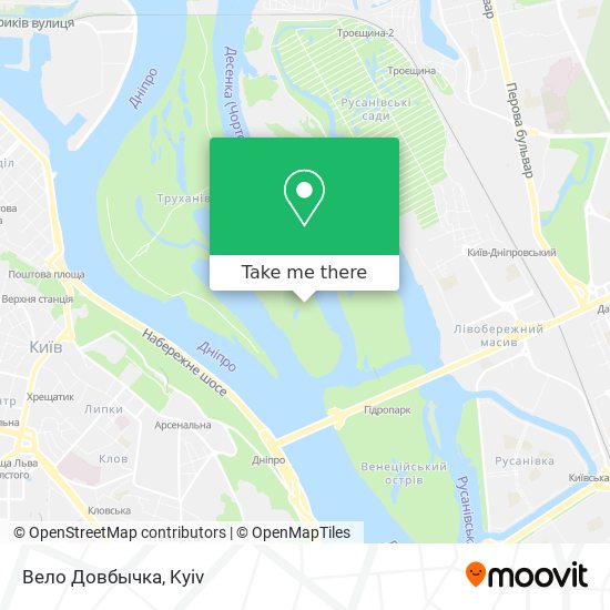 Карта Вело Довбычка