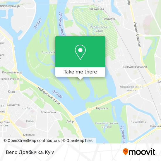 Карта Вело Довбычка