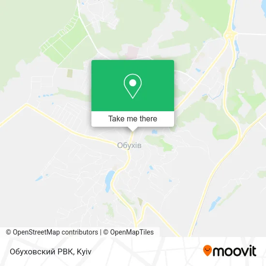Карта Обуховский РВК