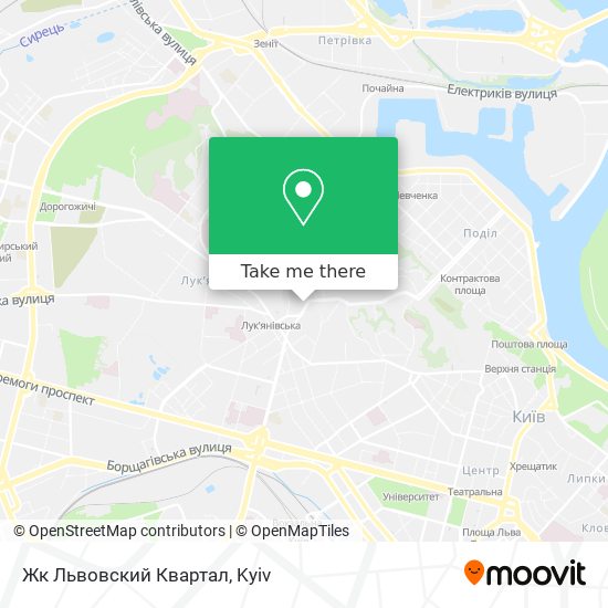 Жк Львовский Квартал map