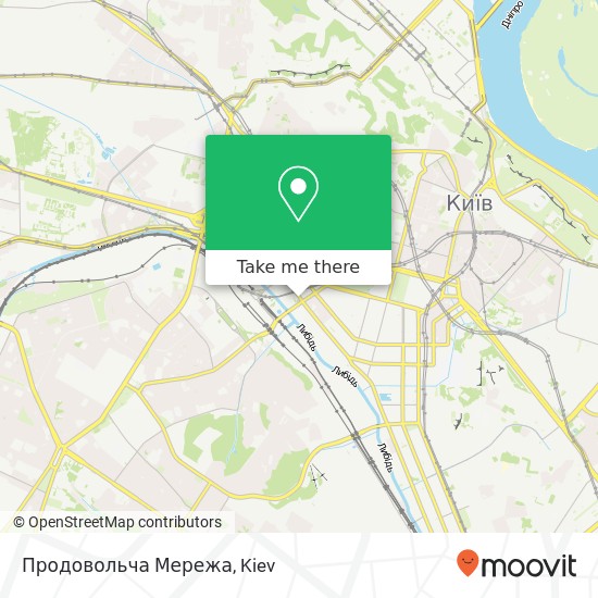 Продовольча Мережа map