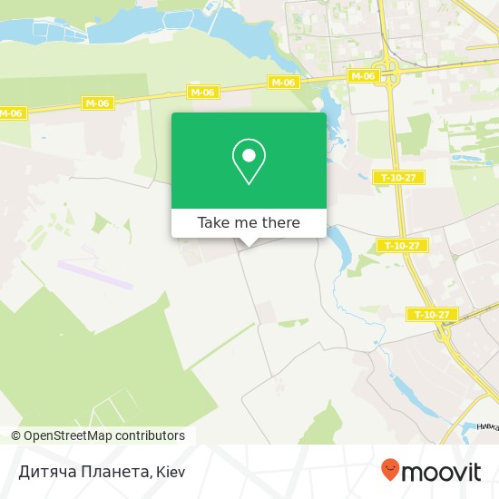 Дитяча Планета map