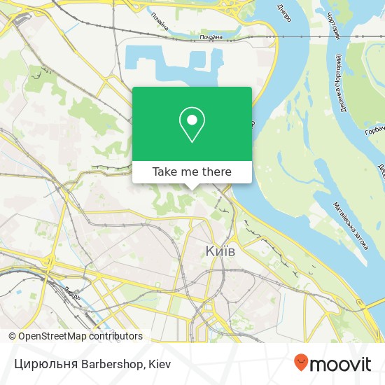 Цирюльня Barbershop map