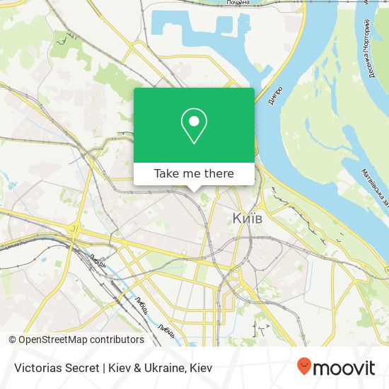 Victorias Secret | Kiev & Ukraine map