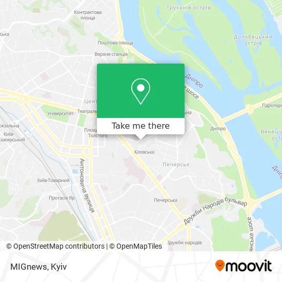 Карта MIGnews
