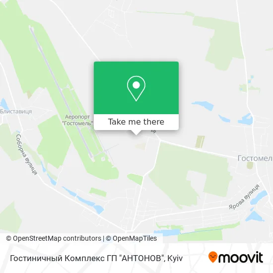 Гостиничный Комплекс ГП "АНТОНОВ" map