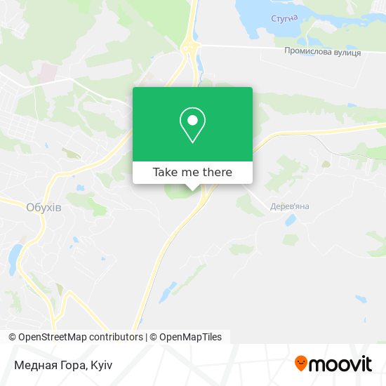 Медная Гора map