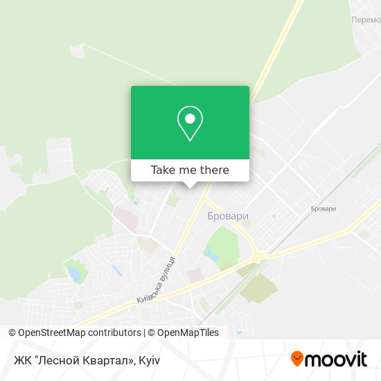 ЖК "Лесной Квартал» map