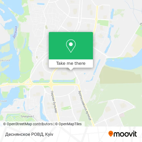 Деснянское РОВД map