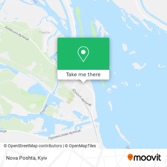 Карта Nova Poshta