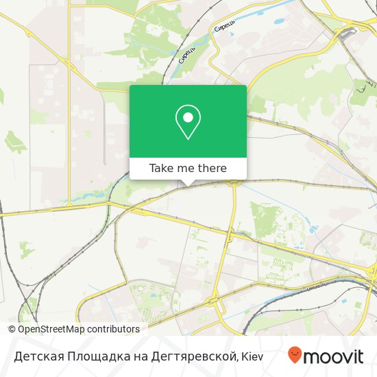 Детская Площадка на Дегтяревской map