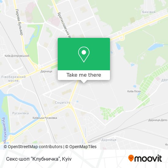 Секс-шоп "Клубничка" map