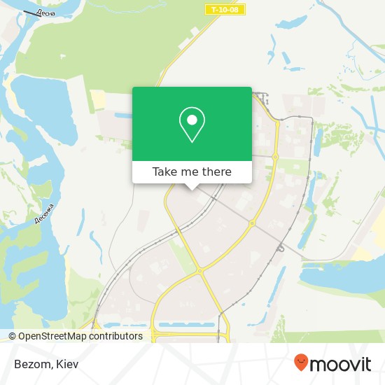 Bezom map