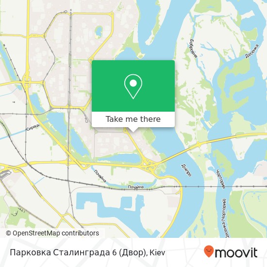Карта Парковка Сталинграда 6 (Двор)