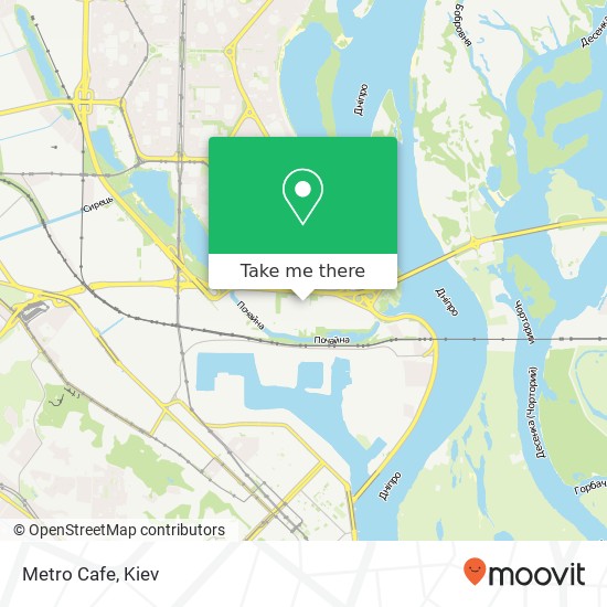 Карта Metro Cafe