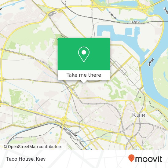 Taco House map