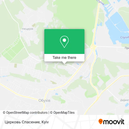 Карта Церковь Спасение