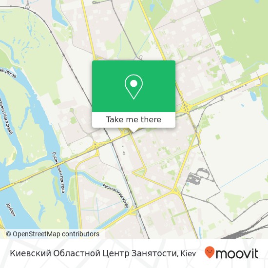 Киевский Областной Центр Занятости map