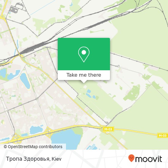 Тропа Здоровья map