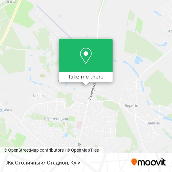 Жк Столичный/ Стадион map