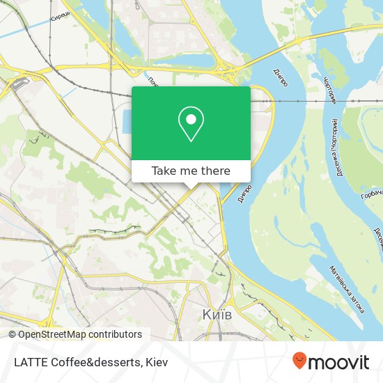 LATTE Coffee&desserts map