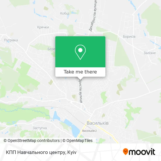 КПП Навчального центру map
